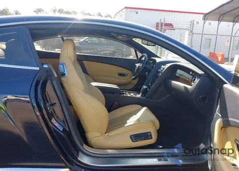 2015 Bentley Continental V8 S z USA, uszkodzony, nr VIN SCBFH7ZA0FC049703
